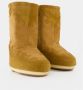 Moon boot Westerse Stijl Suède Geborduurde Laarzen Brown - Thumbnail 13