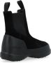 Moon boot Chelsea Suede Zwarte Laarzen Black Dames - Thumbnail 5