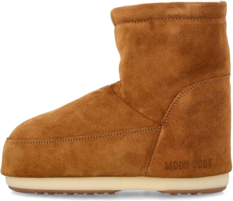 moon boot Cognac Gesloten Icon Low Boots Brown Heren