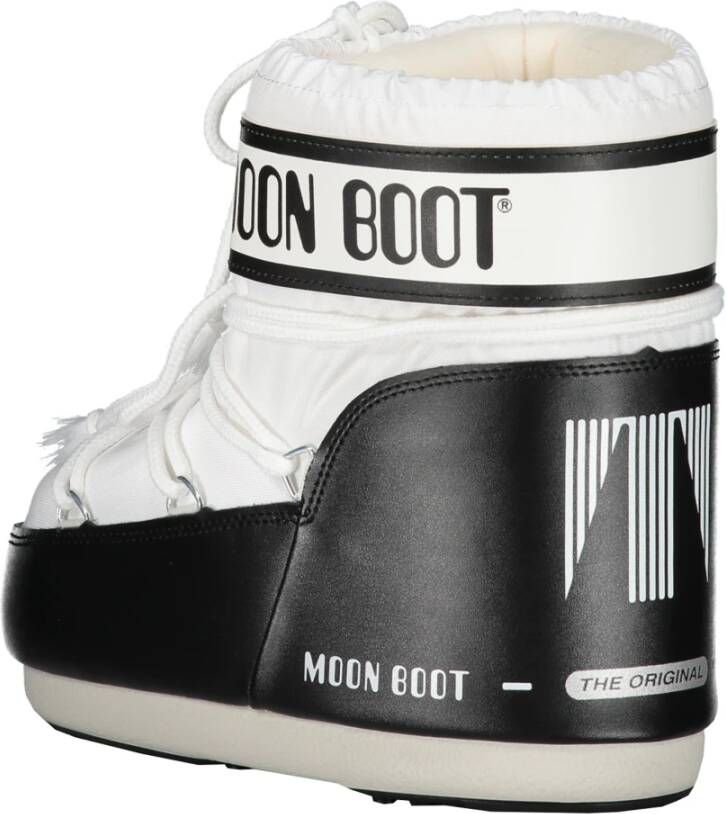 moon boot Contrasterende Logo Snowboots White Dames