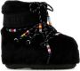 Moon boot Eco Fur Icon Lage Enkellaarzen Black Dames - Thumbnail 2