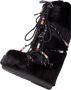 Moon boot Faux-Fur Beads Cream Sneakers Black Dames - Thumbnail 3