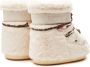 Moon boot Faux Fur Beads Low Nylon Laarzen Beige Dames - Thumbnail 2