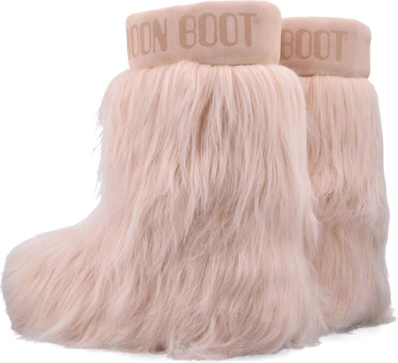 moon boot Faux-Fur Mid Laarzen Roze Pink Dames