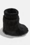 Moon boot Faux Fur Yeti Mid Laarzen Black Dames - Thumbnail 4