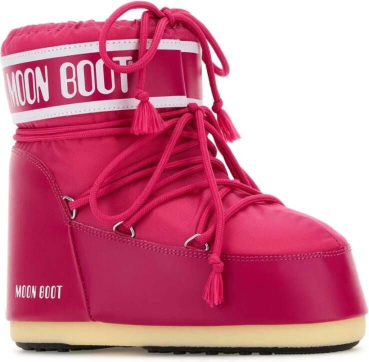 moon boot Fuchsia Icon Low Ankle Boots Pink Dames