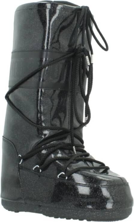 moon boot Glitter Icon Winterlaarzen Black Dames