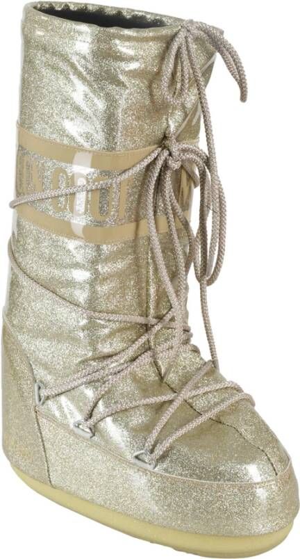 moon boot Glitter Icon Winterlaarzen Yellow Dames