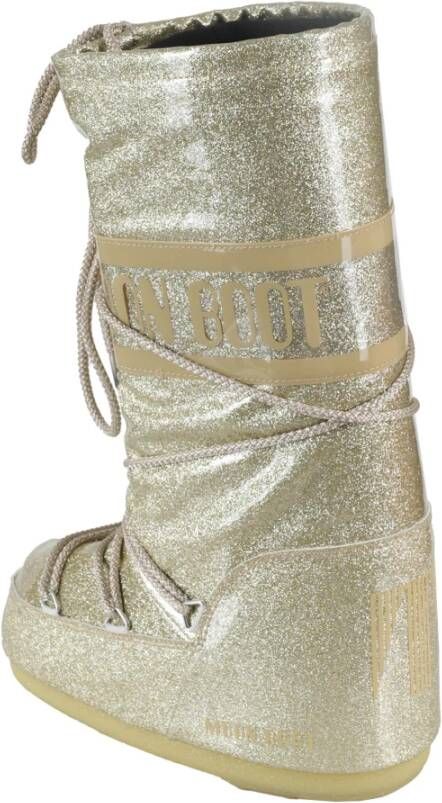 moon boot Glitter Icon Winterlaarzen Yellow Dames