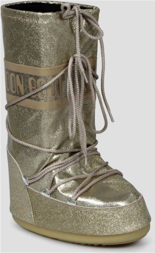 moon boot Glitterlaarzen Yellow Dames