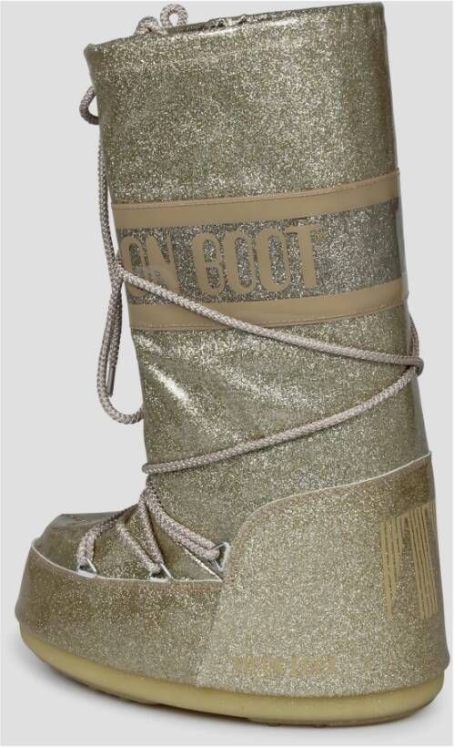 moon boot Glitterlaarzen Yellow Dames