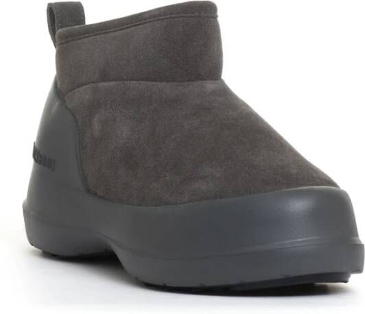 moon boot Grijze enkellaarzen voor vrouwen Gray Dames