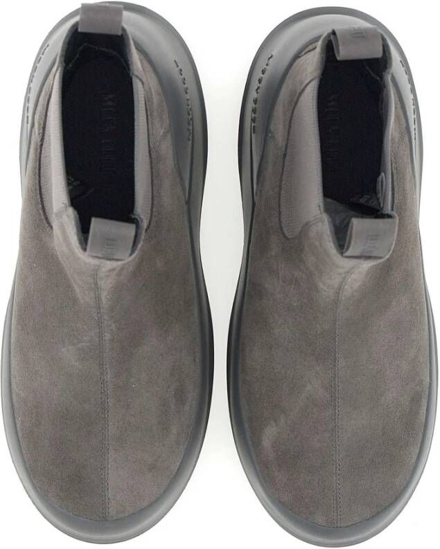 moon boot Grijze Suède Chelsea Laarzen Gray Dames