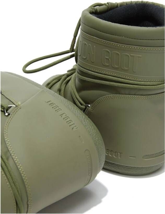 moon boot Groene Icon Low Rubberlaarzen Green Heren