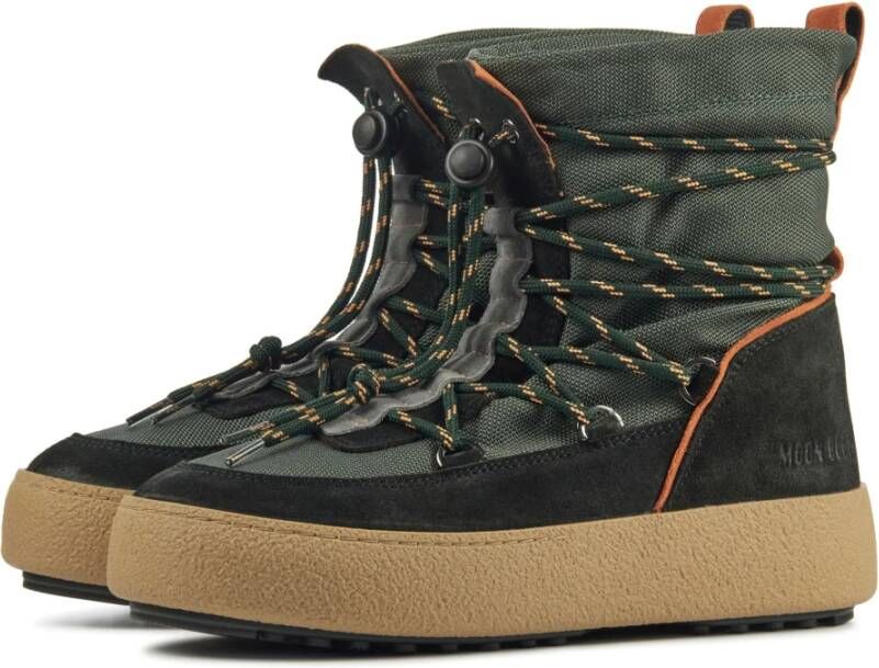 moon boot Groene Laarzen Green Heren