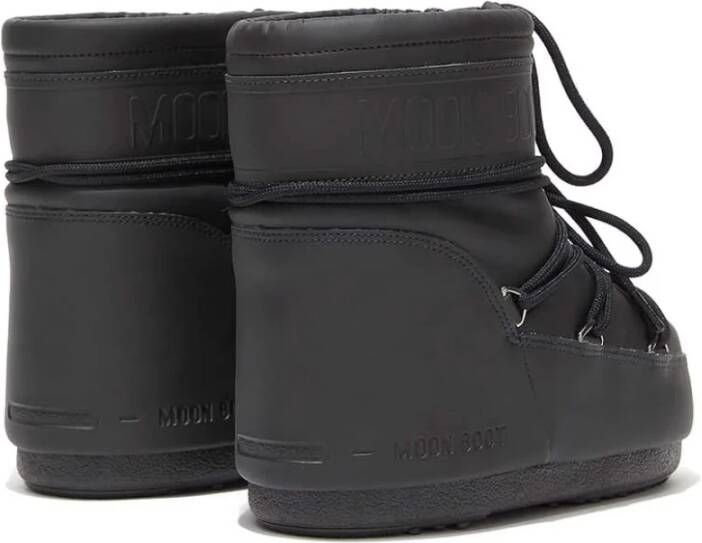 moon boot Icon Low Nero Gomma Design Winterschoenen Black Dames