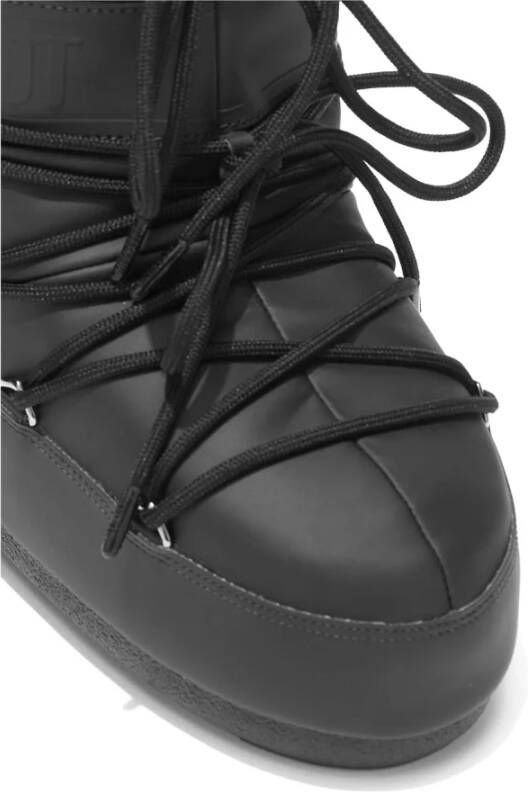 moon boot Icon Low Nero Gomma Design Winterschoenen Black Dames