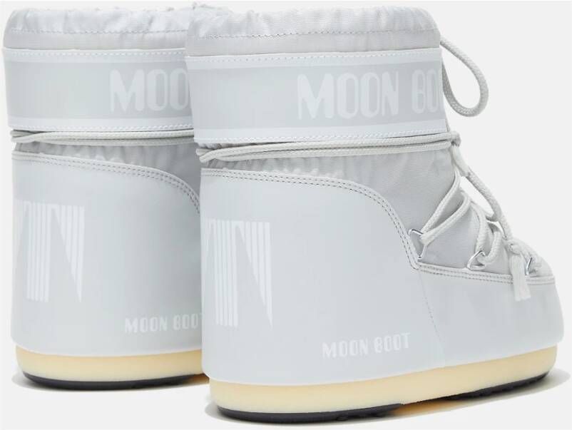 moon boot Icon Low Nylon Glacier Gray Schoenen Gray Dames