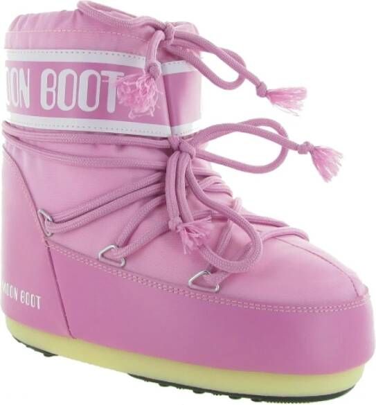 moon boot Icon Low Nylon Schoenen Pink Dames