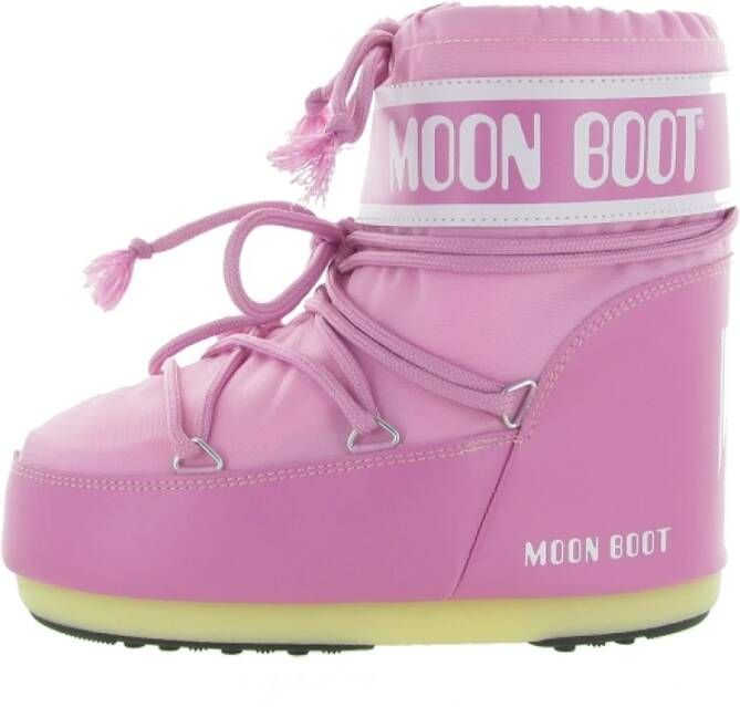 moon boot Icon Low Nylon Schoenen Pink Dames