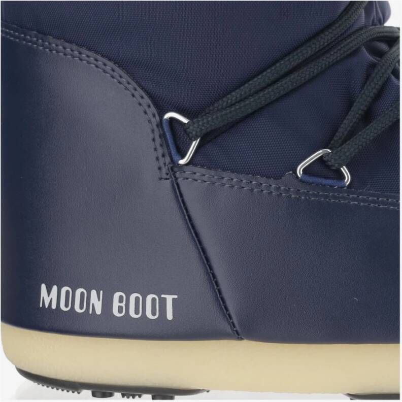 moon boot Iconische Hoge Winterlaarzen Blauw Blue Heren