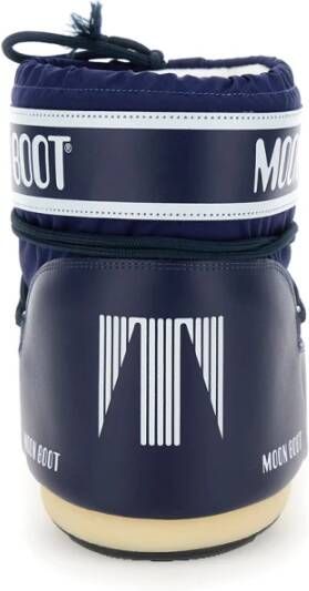 moon boot Iconische Lage Nylon Winterlaarzen Blue Dames