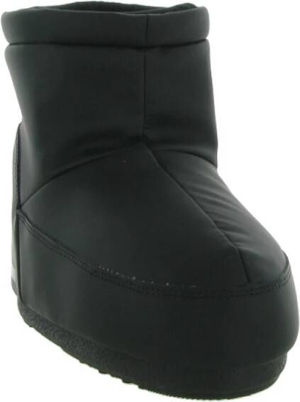 moon boot Iconische Lage Rubberen Winterlaarzen Black Dames