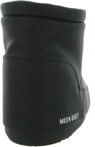 moon boot Iconische Lage Rubberen Winterlaarzen Black Dames