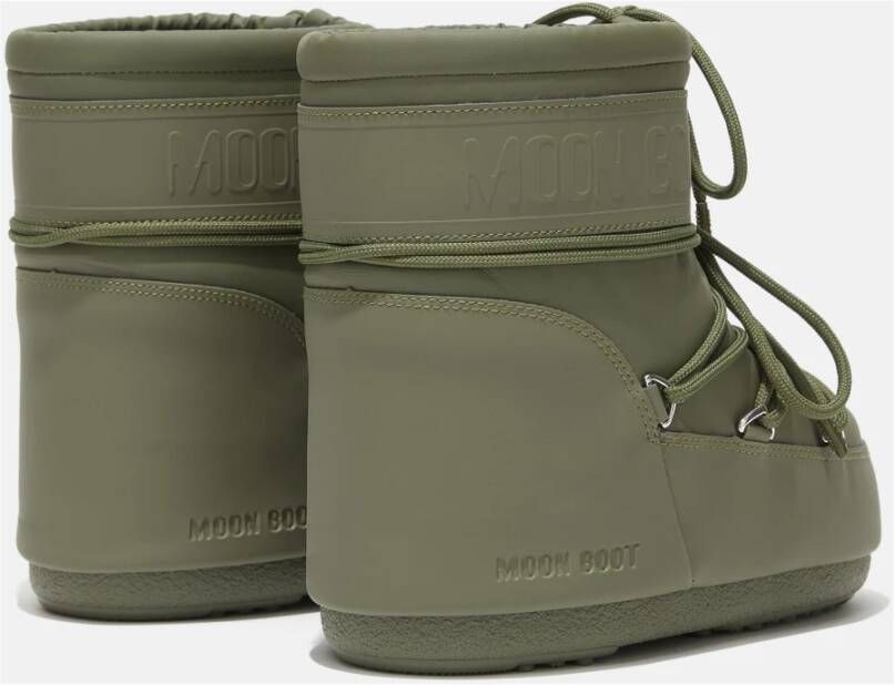 moon boot Iconische Lage Rubberlaars Green Dames