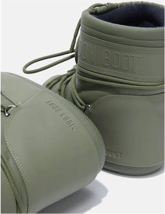 moon boot Iconische Lage Rubberlaars Green Dames