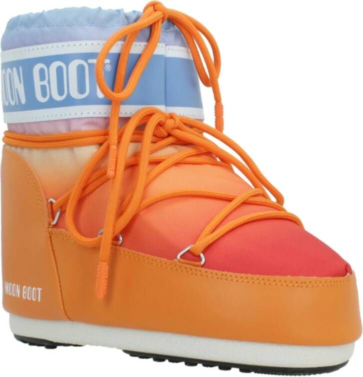 moon boot Iconische Lage Winterlaarzen Orange Dames