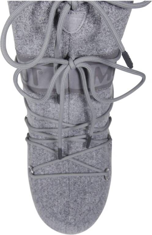 moon boot Iconische Viltlaars in Grijs Gray Dames