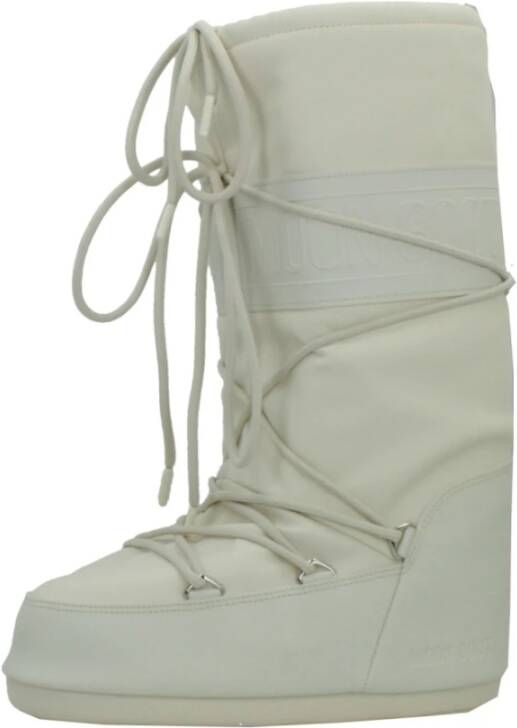 moon boot Iconische Winter Rubberlaarzen White Dames