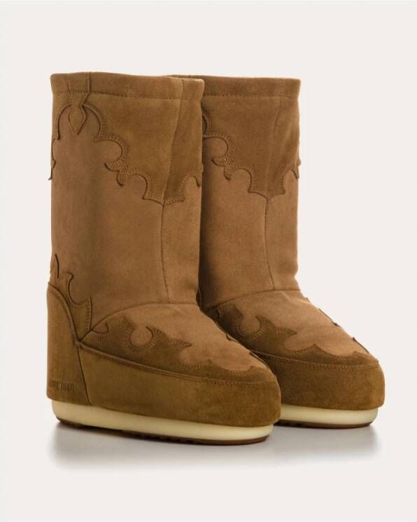 moon boot Iconische Winterlaarzen Brown Dames