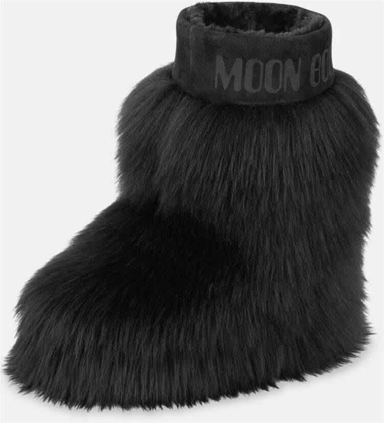 moon boot Iconische Yeti Mid Winterlaarzen Black Dames