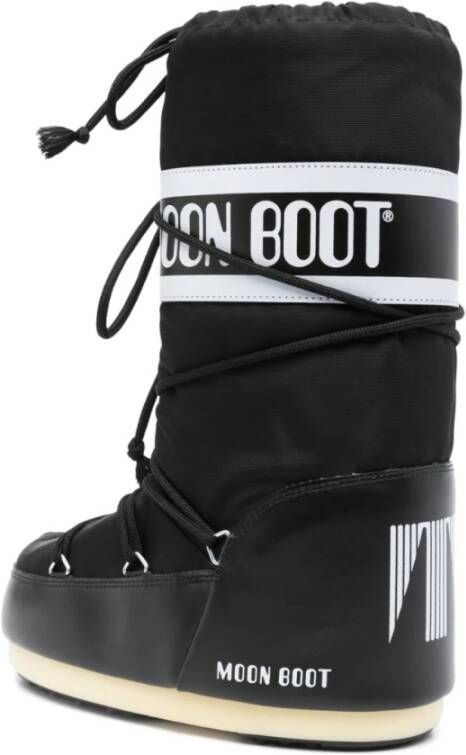 moon boot Iconische Zwarte Winterlaarzen Black Dames