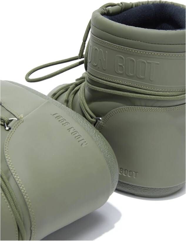 moon boot Khaki Enkellaarzen Aw24 Stijlvol Comfort Green Heren