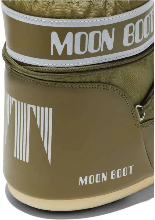 moon boot Khaki Groene Waterafstotende Enkellaarzen Green Heren