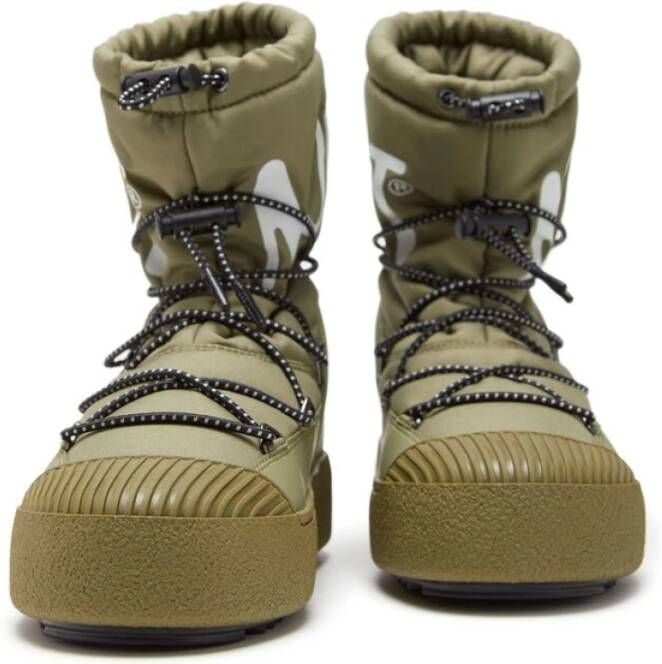 moon boot Khaki Hybride Wandelsneaker Laarzen Green Heren