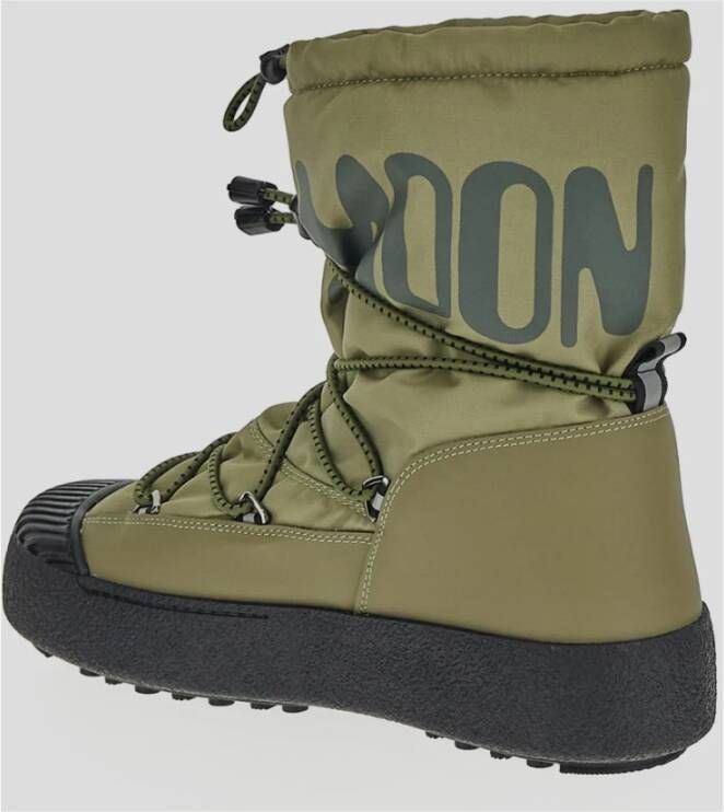 moon boot Khaki Rubberen Zool Mtrack Laarzen Green Heren