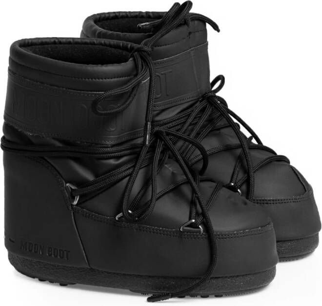 moon boot Korte Snowboots Zwart Winter Stijl Black Dames