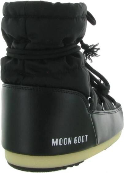 moon boot Laag Nylon Icon Laag Glitter Schoenen Black Heren