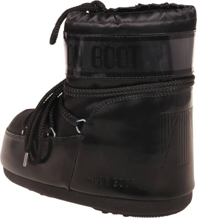 moon boot Lage Glans Iconische Laars Black Dames