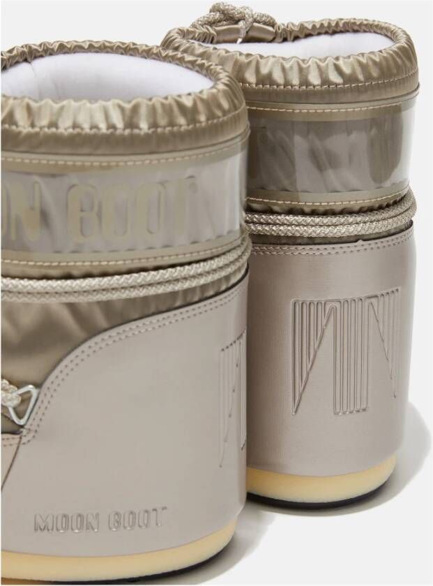 moon boot Lage Glans Platinum Icon Laarzen Beige Dames