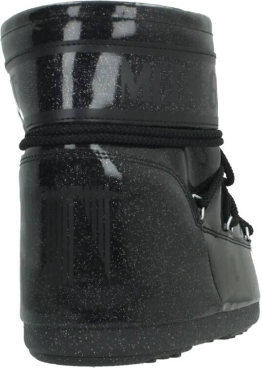 moon boot Lage Glit Icoon Winterlaarzen Black Dames