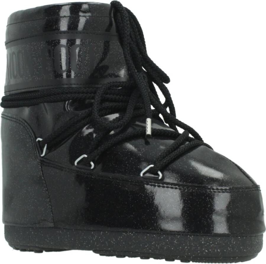 moon boot Lage Glit Icoon Winterlaarzen Black Dames