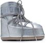 MOON BOOT Snowboots Dames Icon Low Glitter Maat: 36 38 Materiaal: Textiel Kleur: Zilver - Thumbnail 4