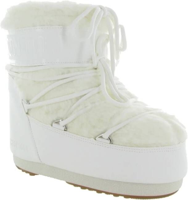 moon boot Lage Nepbont Icoon Glitter Schoenen White Dames