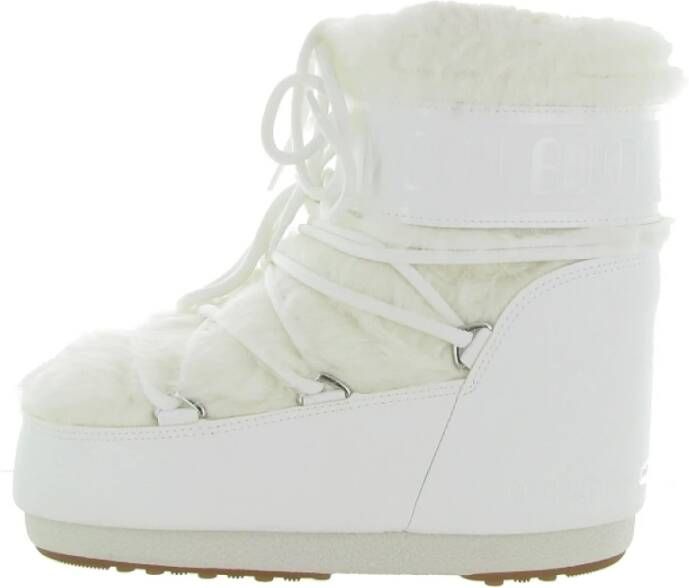 moon boot Lage Nepbont Icoon Glitter Schoenen White Dames