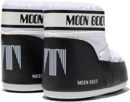 moon boot Lage Nylon Icon Laars Wit White Dames